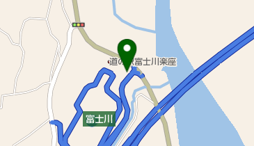 セブン銀行 東名高速道路  富士川サービスエリア上り 共同出張所の地図画像