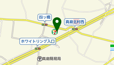 セブンイレブン 長野真島店の地図画像