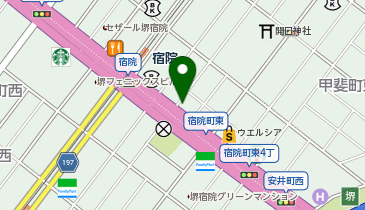セブンイレブン 堺宿院店の地図画像