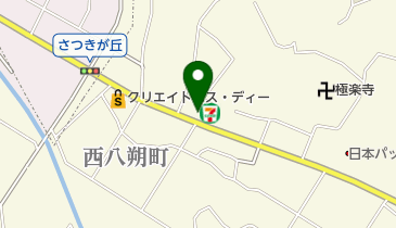 セブンイレブン 横浜西八朔町店の地図画像