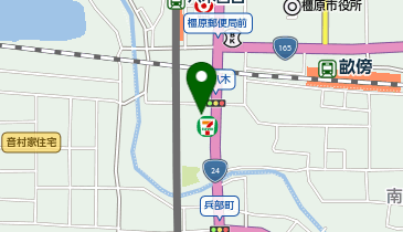 セブンイレブン 橿原南八木町1丁目店の地図画像