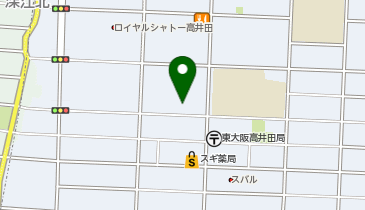 セブンイレブン 東大阪高井田本通5丁目店の地図画像