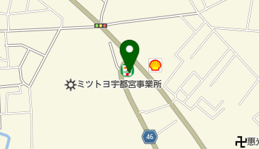 セブンイレブン 宇都宮ミツトヨ前店の地図画像
