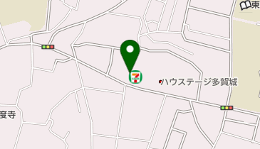 セブンイレブン 多賀城高崎3丁目店の地図画像