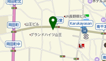 セブンイレブン 長野山王店の地図画像