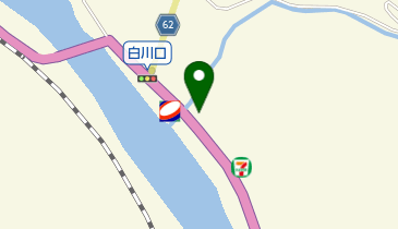 セブンイレブン 加茂白川店の地図画像