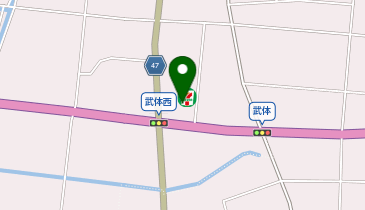 セブンイレブン 熊谷武体西店の地図画像
