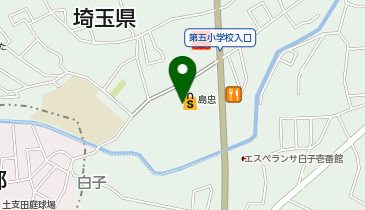 セブン銀行 島忠 和光店 共同出張所の地図画像