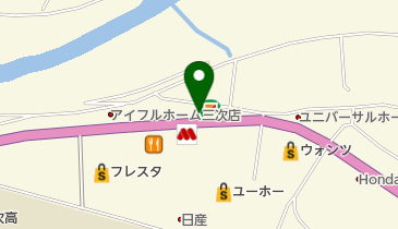 セブンイレブン 三次南畑敷店の地図画像