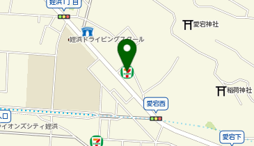 セブンイレブン 福岡愛宕2丁目店の地図画像