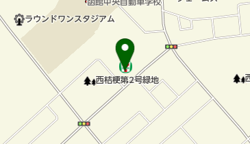 セブンイレブン 函館西桔梗町店の地図画像