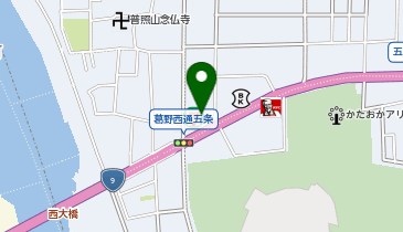 セブンイレブン 西京極運動公園店の地図画像