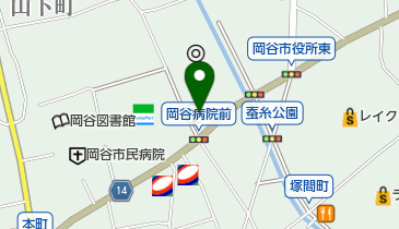 セブンイレブン 岡谷市役所前店の地図画像