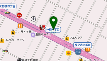 セブンイレブン 神栖1丁目店の地図画像