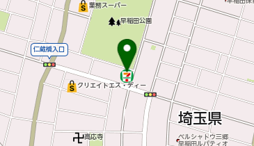 セブンイレブン 三郷早稲田4丁目店の地図画像