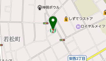 セブンイレブン 静岡神明町店の地図画像