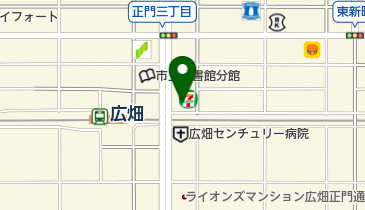 セブンイレブン 姫路広畑正門通3丁目店の地図画像