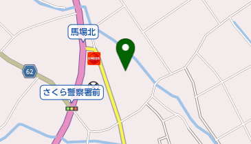 セブン銀行 ヨークベニマル 氏家店 共同出張所の地図画像