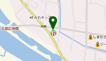 セブンイレブン 北島高房店の地図画像