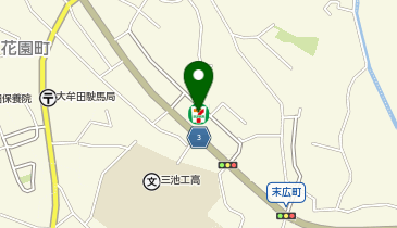 セブンイレブン 大牟田三池工業高校前店の地図画像