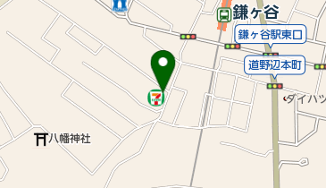 セブンイレブン 鎌ヶ谷道野辺中央4丁目店の地図画像