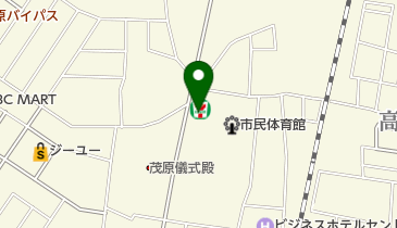 セブンイレブン 茂原富士見店の地図画像