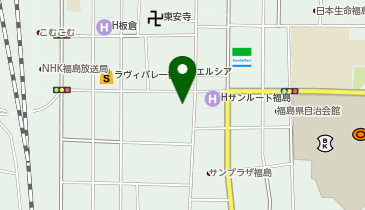 セブンイレブン 福島五月町店の地図画像