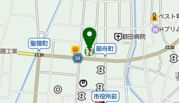 セブンイレブン 西都聖陵町店の地図画像