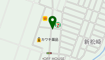 セブンイレブン 新潟松崎店の地図画像