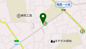 セブンイレブン 練馬早宮中央通り店の地図画像