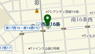 セブンイレブン 札幌南16条店の地図画像