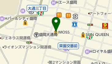 セブン銀行 MOSSビル 共同出張所の地図画像