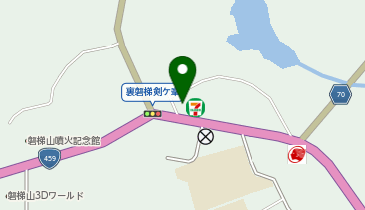 セブンイレブン 裏磐梯店の地図画像