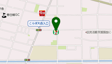 セブンイレブン 大田区大森西2丁目店の地図画像
