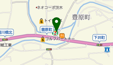 セブンイレブン 茨木豊原町店の地図画像