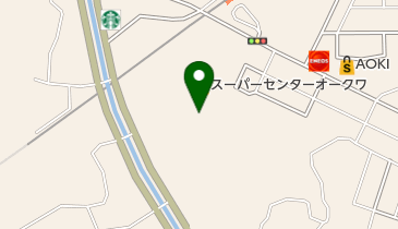 セブン銀行 スーパーセンターオークワ 生駒上町店 共同出張所の地図画像