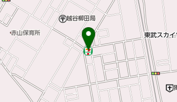 セブンイレブン 南越谷店の地図画像