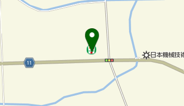 セブンイレブン 白河借宿店の地図画像