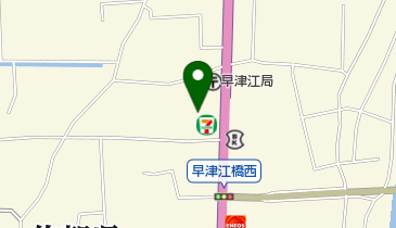セブンイレブン 佐賀早津江橋店の地図画像