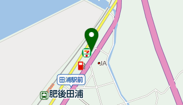セブンイレブン 芦北田浦店の地図画像