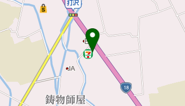 セブンイレブン 千曲打沢店の地図画像