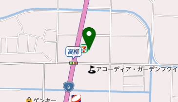 セブンイレブン 丸岡高柳店の地図画像