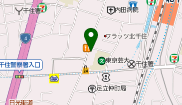 セブンイレブン 足立千住1丁目店の地図画像