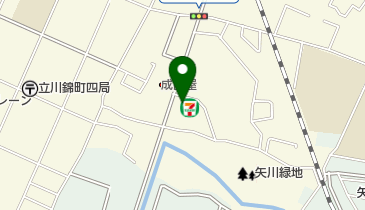 セブンイレブン 立川羽衣町3丁目店の地図画像