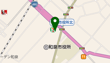 セブンイレブン 和泉府中町2丁目店の地図画像