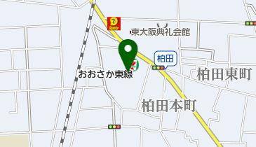 セブンイレブン 東大阪柏田本町店の地図画像