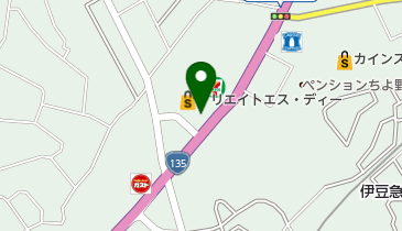 セブンイレブン 伊豆高原店の地図画像