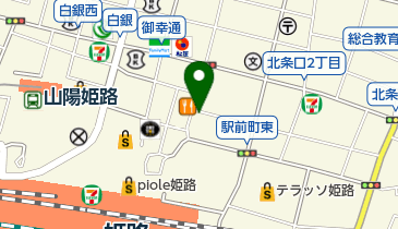 セブンイレブン 姫路東駅前町店の地図画像