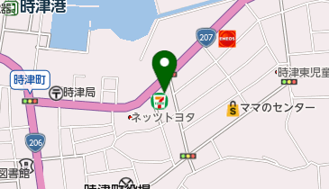 セブンイレブン 時津浜田郷店の地図画像
