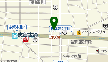 セブンイレブン 名古屋若葉通2丁目店の地図画像